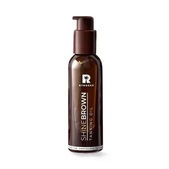 BYROKKO Shine Brown Chocolate Oil iedegumu veicinoša eļļa ķermenim 145ml
