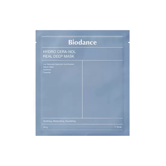 Biodance – Hydro Cera-Nol Real dziļā sejas maska, 34 g