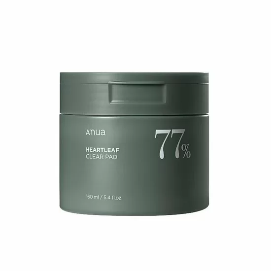 Anua – Heartleaf 77% caurspīdīgie tonizējošie spilventiņi – 160 ml