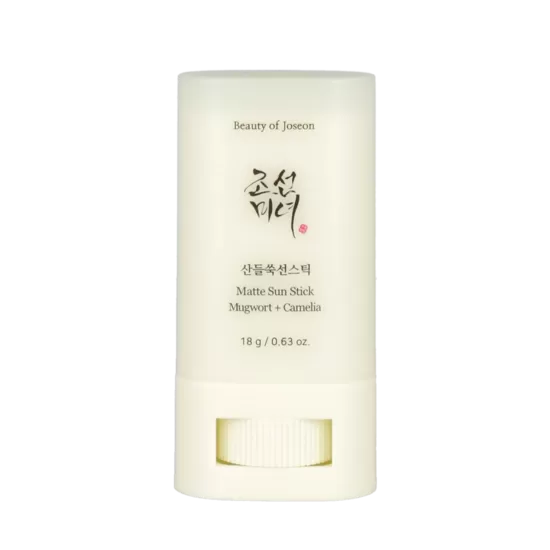 Beauty of Joseon Matēts saules aizsragkrēms: Mugwort + Camelia - SPF50+, 18 g