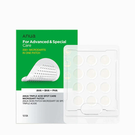 Anua Triple Acid Spot Care Microdart Patch - 12 gab.