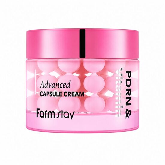 Farmstay – PDRN un vitamīnu komplekss kapsulu krēmam, 55 ml