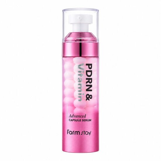 Farmstay – PDRN un vitamīnu kompleksa kapsulu serums, 55 ml
