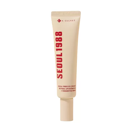 K-SECRET – SEOUL 1988 Eye Cream: Retinal Liposome 4% + Fermented Bean – 30 ml