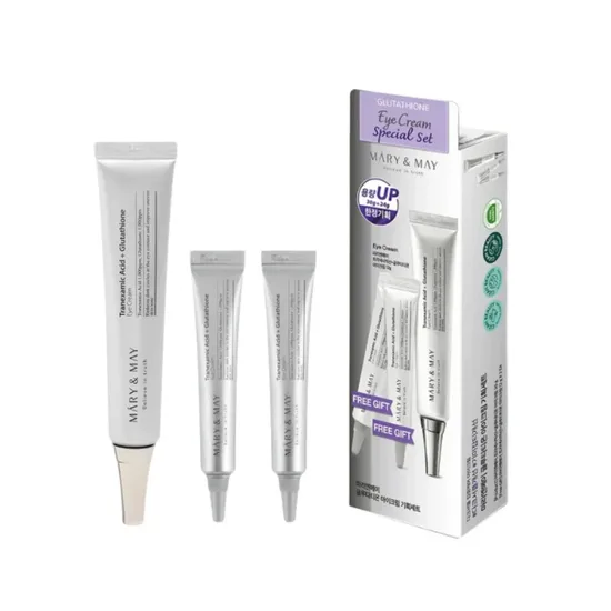 Mary & May – glutationa acu krēma īpašais komplekts – 30g+12g x2