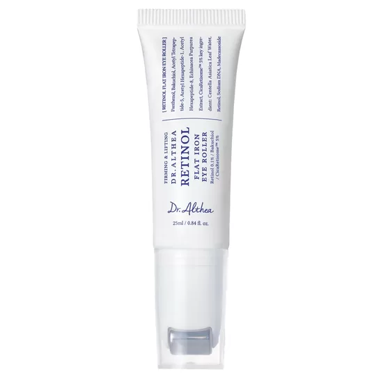 Masāžas acu krēms ar 0,1% retinolu Dr. Althea Retinol Flat Iron Eye Roller