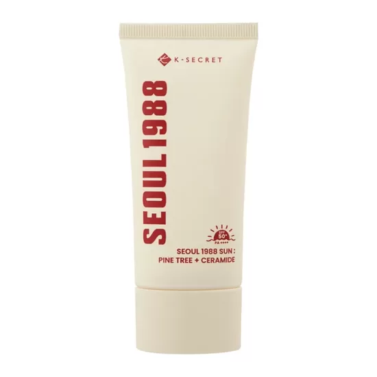 K-SECRET – SEOUL 1988 Sun: Pine Tree + Ceramid SPF 50+ PA++++ – 50 ml 