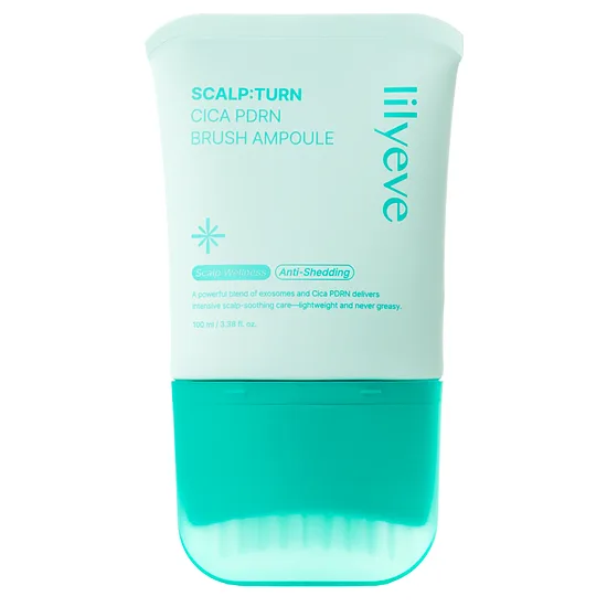Lilyeve Scalp:Turn Cica PDRN Brush Ampoule nomierinoša galvas ādas ampula