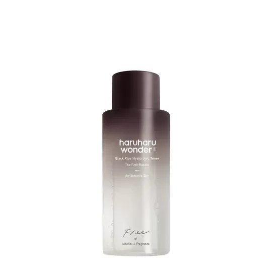 Haruharu Wonder – melno rīsu hialuronskābes toneris jutīgai ādai, 150ml