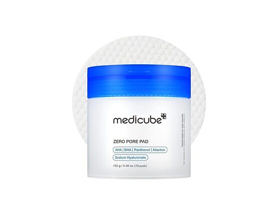 Medicube Zero Pore Pad 2.0 poras sašaurinoši tonera spilventiņi, 70 gab