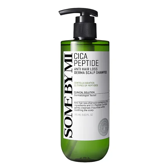 SOME BY MI Cica Peptide Derma Scalp Shampoo šampūns pret matu izkrišanu, 286g