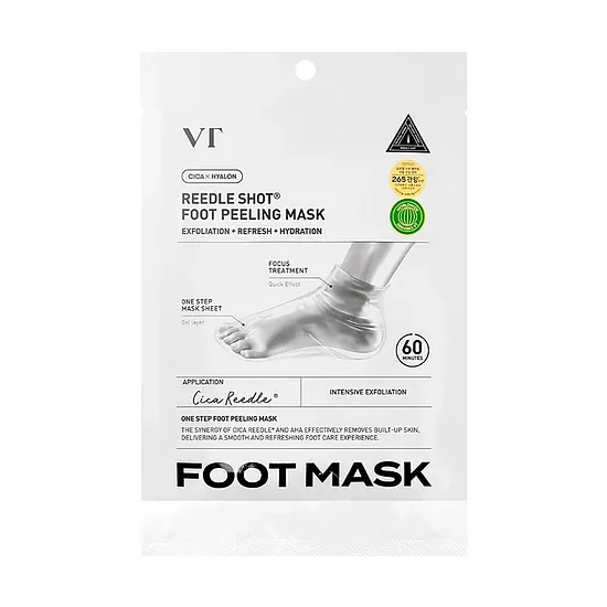 VT COSMETICS Reedle Shot Foot Peeling Mask pīlinga maska pēdām, 1 pāris (17g)